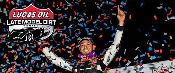 Larson Dominates Lucas Dirt Season Opener at All-Tech