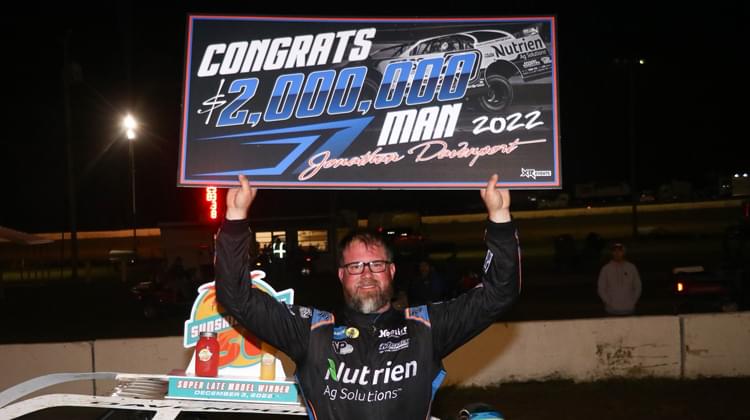 #49 Jonathan Davenport Wins SUNSHINE STATE 50 – December 3, 2022