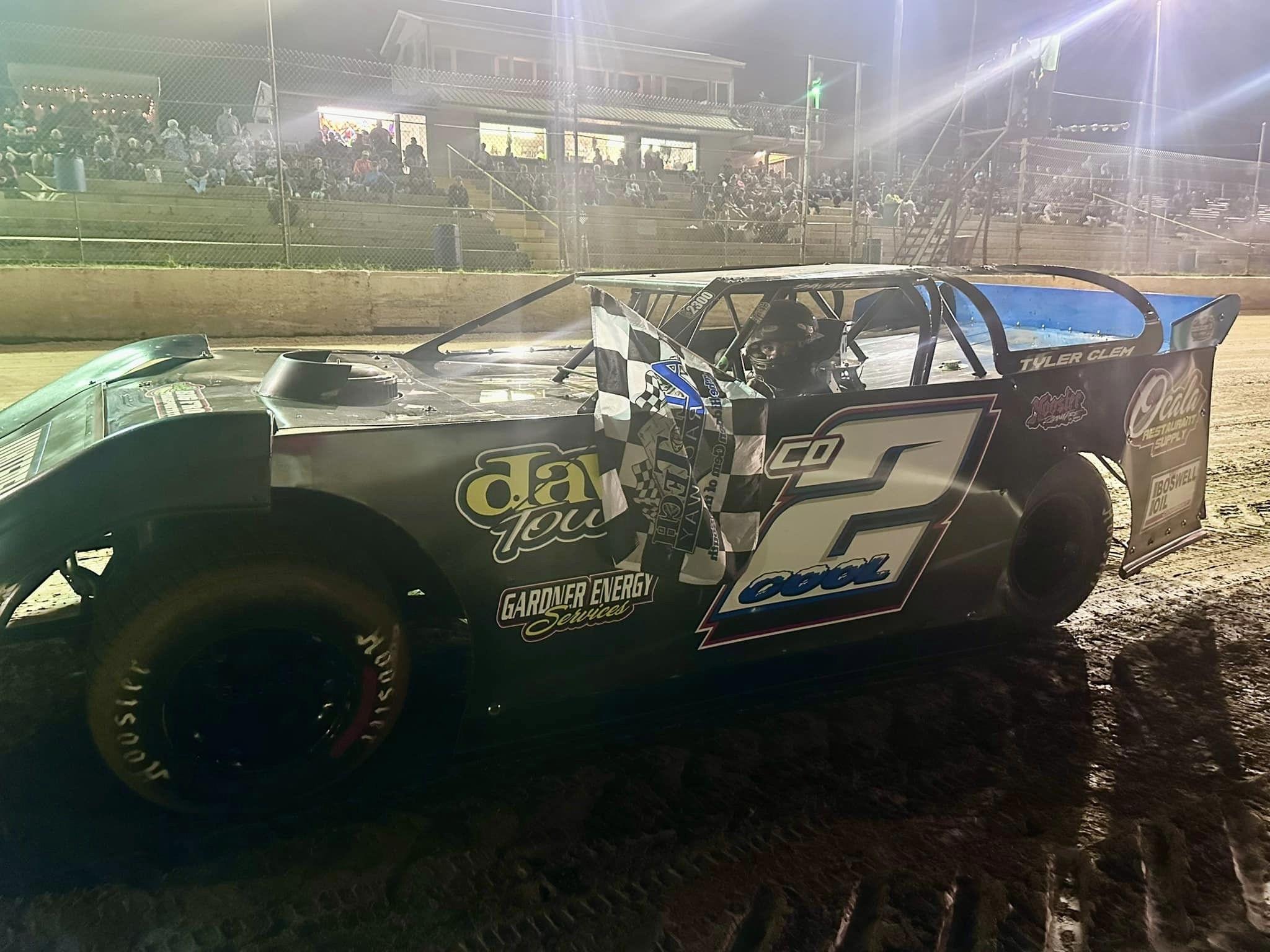 Tyler Clem picks up the MD Towings 28th Annual Powell Memorial Fast Time Award