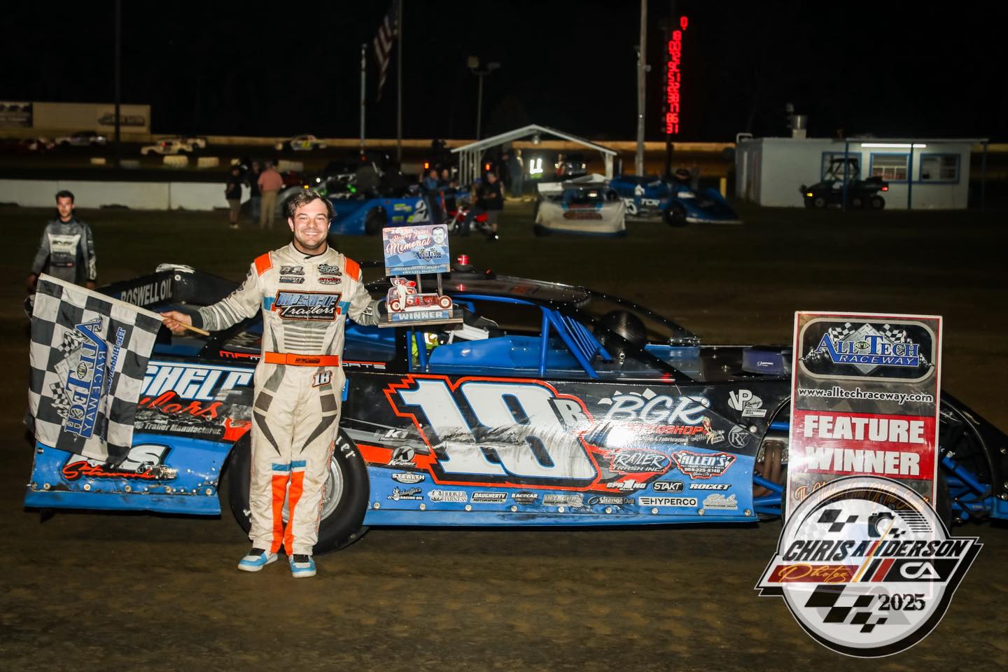 Austin Yarbrough wins the fifth edition of the Harvey Jones Memorial at All-Tech Raceway.
