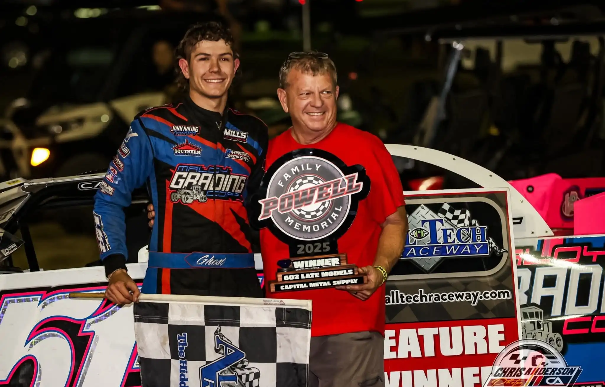 Bubba Roling and Cameron Metts Win Night One of Powell Family Memorial