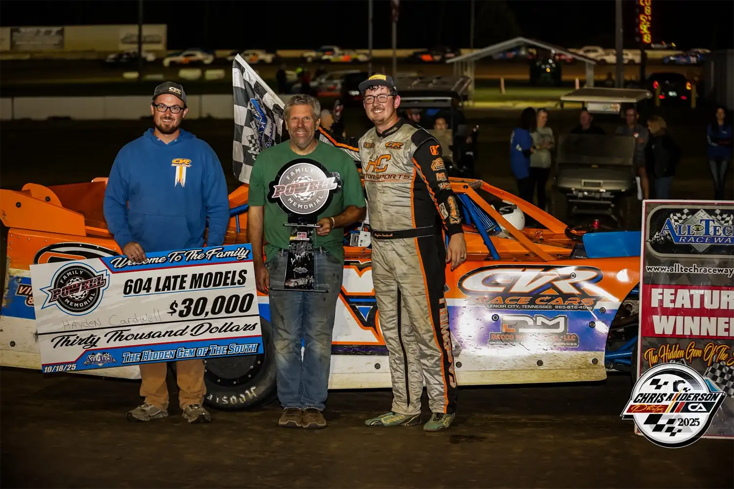 #17 Hayden Cardwell Wins 30th Anual Powell Memorial