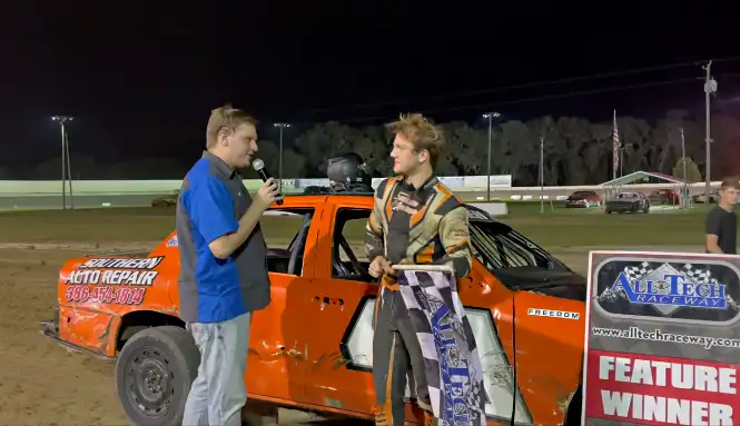 #49 Ronnie Klys Secures the 2025 All-Tech Raceway Crown Vic Championship